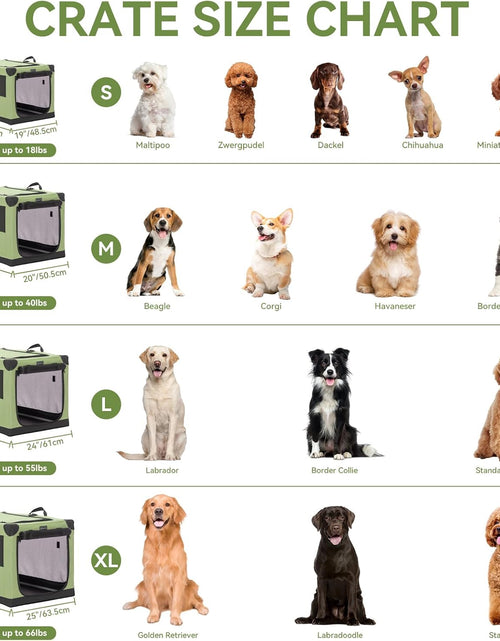 Load image into Gallery viewer, Portable Soft Collapsible Dog Crate for Indoor and Outdoor Soft-Sided Crate
