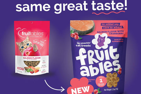 Crunchy Cat Treats | Healthy Cat Treats with Limited Ingredients | Low Calorie | 2.5 Ounces