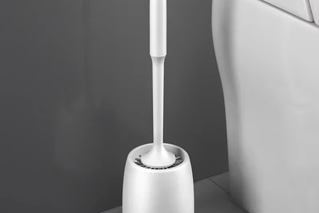 SanitPro TPR Silicone Toilet Brush – Ultra-Durable, Ergonomic Design for a Cleaner, Fresher Bathroom