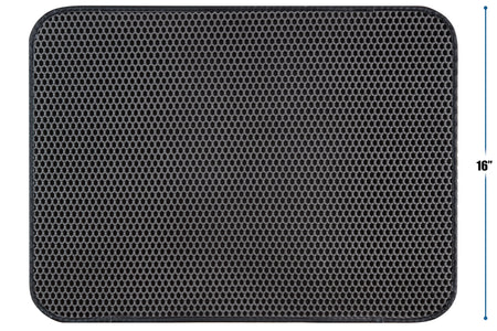 Cat Litter Trapping Mat, Waterproof Honeycomb Sifting Extra Easy Clean